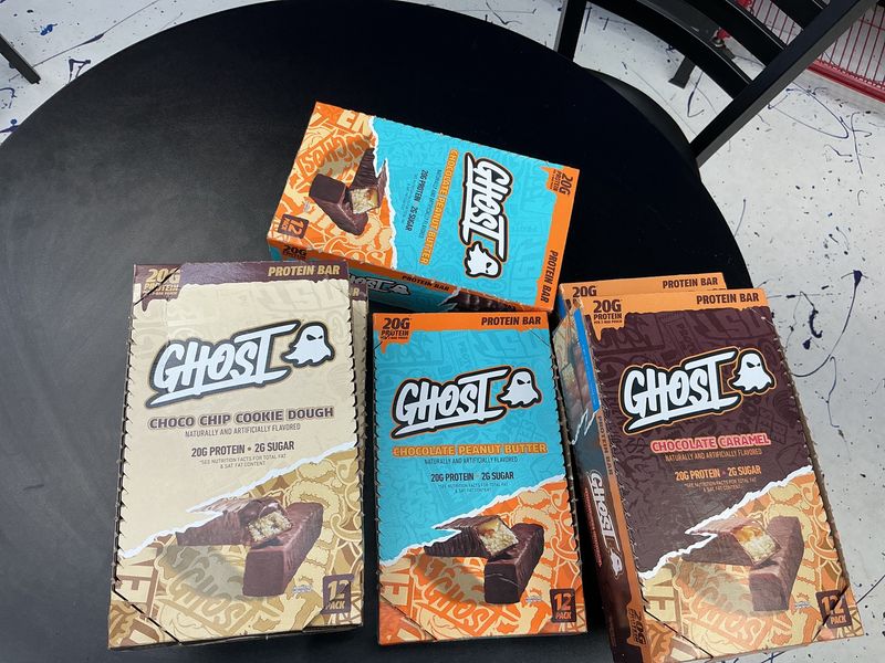 Ghost protein bars