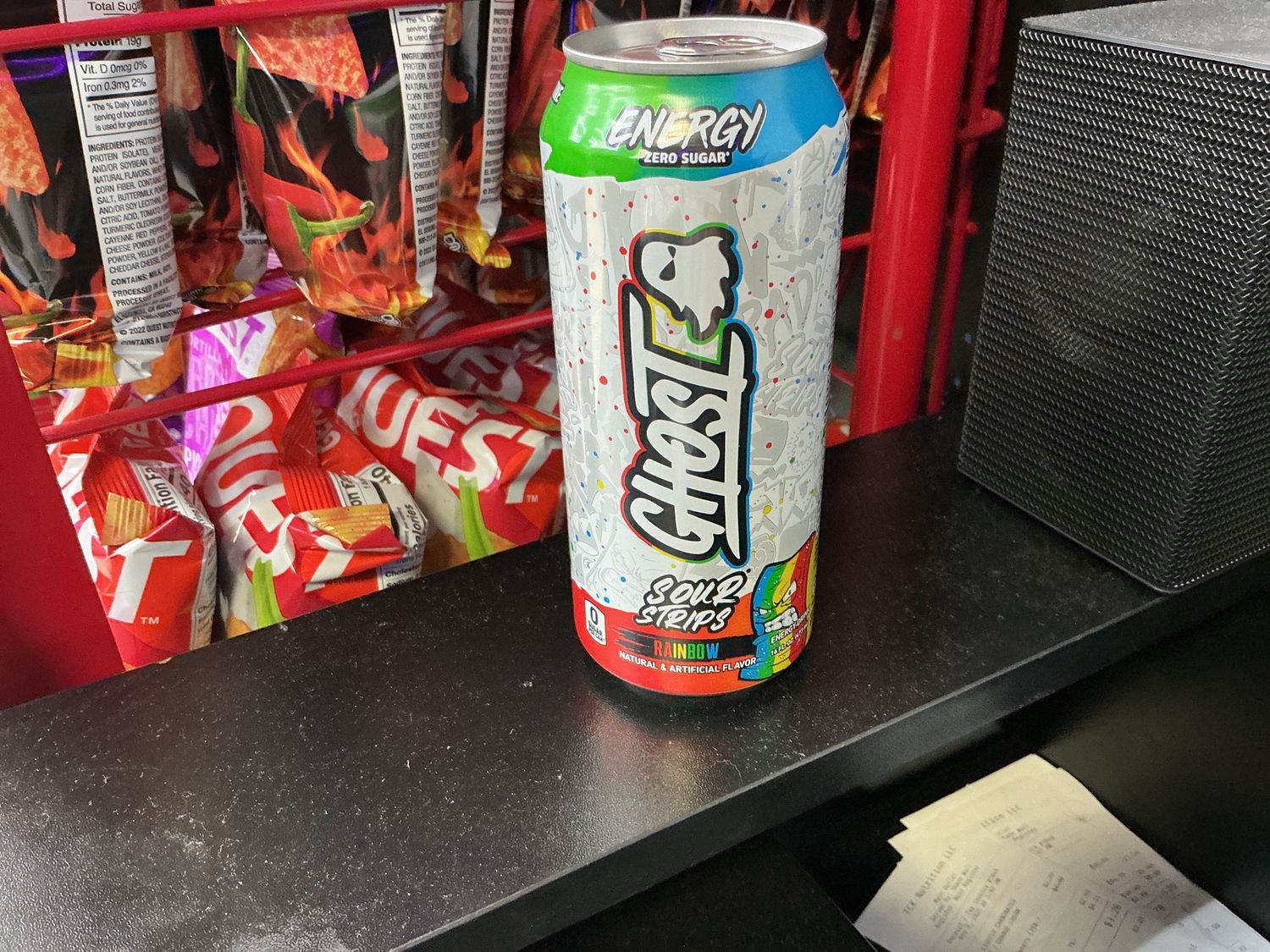 Ghost Energy Sour Strips Rainbow