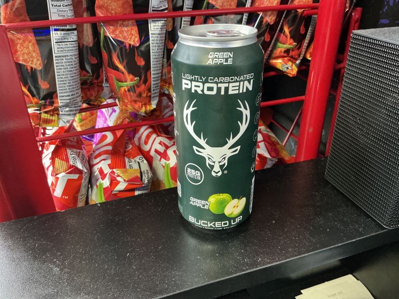 Bucked Up lightly Carbonated protein RTD