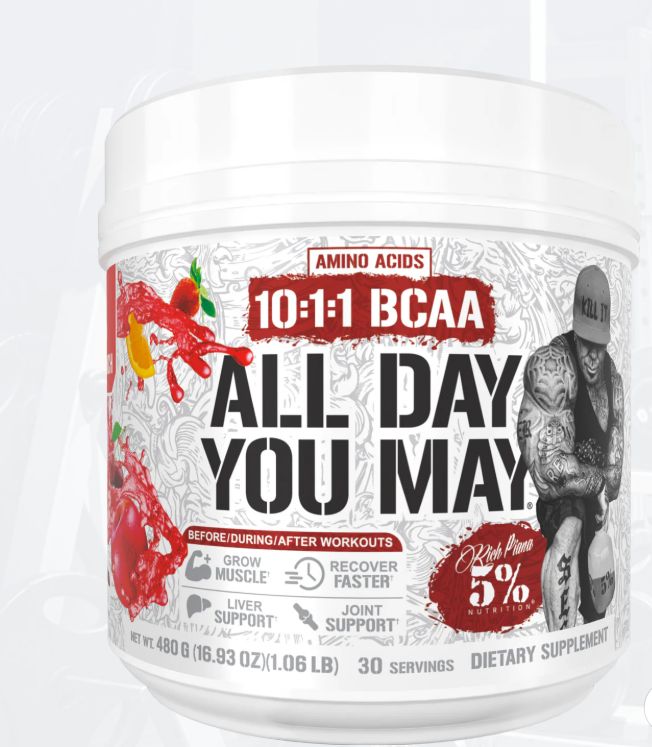 5% All Day You May  Amino Acids 10:1:1 BCAA Fruit Punch