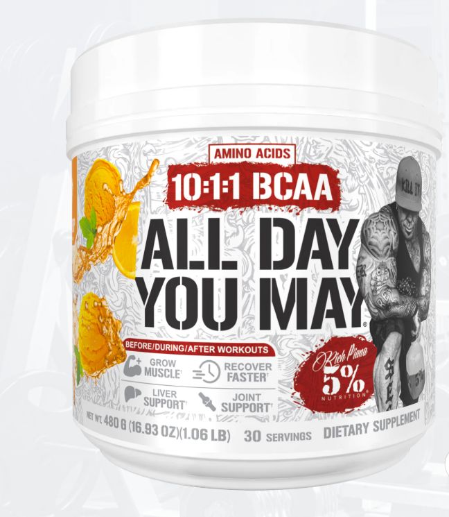 5% All Day You May  Amino Acids 10:1:1 BCAA Push Pop