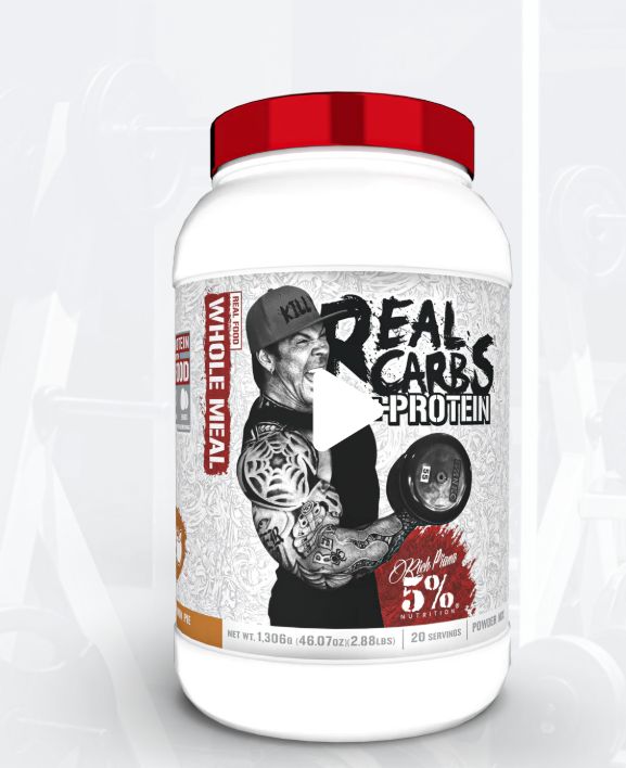 5% REAL CARBS+PROT 20srv - APPLE CINNAMON PIE