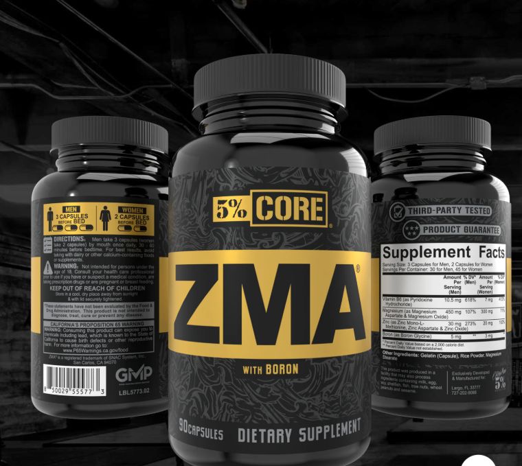 5% ZMA 90c
