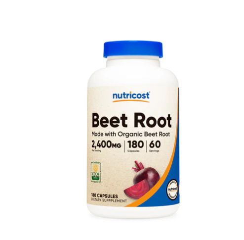 Beet Root Capsules (Organic) (800 MG) (180 Capsules)