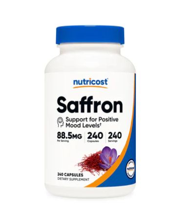 Saffron Extract Capsules (88.5 MG) (240 Capsules)