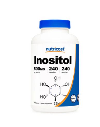 Inositol Capsules (500 MG) (240 Capsules)