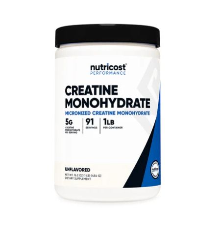 Nutricost Creatine Monohydrate Unflavored 1lb