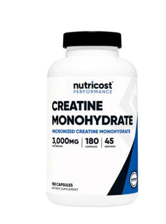 Creatine Monohydrate Capsules (3,000 MG)
