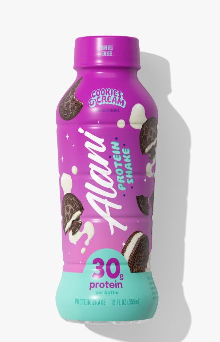 Alani protein, shake cookies and cream