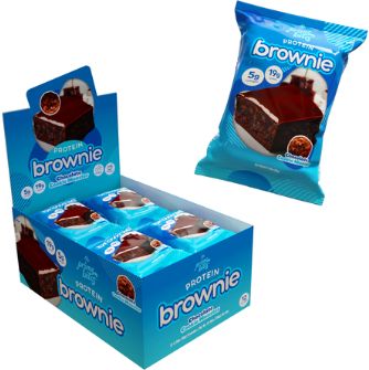 APR PRMBT BROWNIE 12/65g - GLAZED CHOC CKIE MONSTER