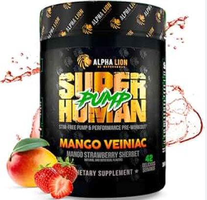 Alpha lion pump, Flavor: Mango veiniac