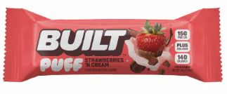 BLT BAR PUFFS 12/40g - STRAWBERRIES N&#39; CREAM