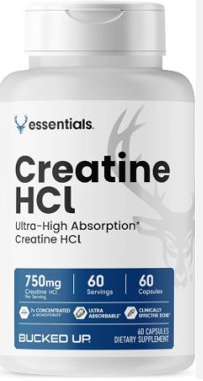 Bucked up creatine capsules