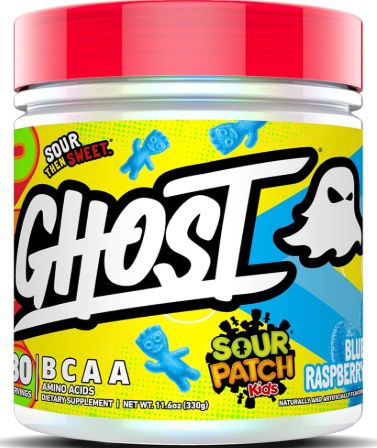 GHOST BCAA V2 30srv - SOUR PATCH BLUE RSPBERRY