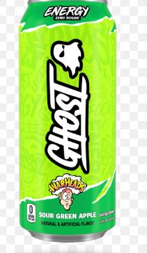 Ghost Energy warhead sour apple