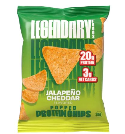 Legendary protein chips, Jalapeño cheddar