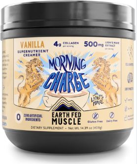 Earth Fed Muscle Morning Charge Vanilla Supernutrient Creamer