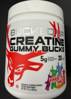 Bucked Up Creatine Gummy Bucks - Variety Pack