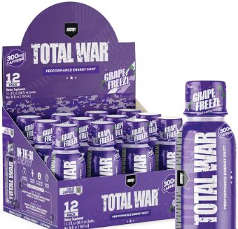 RedCon1 Total War Shot Energy, Grape Freeze