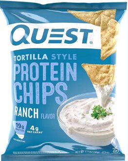 Quest protein chips, ranch