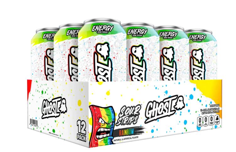 Ghost Energy Sour Strips Rainbow