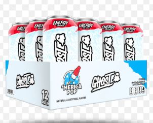GHOST ENERGY RTD 12/16oz - 'MERICA POP