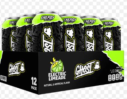 GHOST ENERGY RTD 12/16oz - ELECTRIC LIMEADE