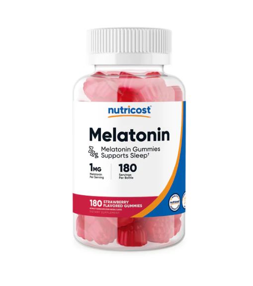 Melatonin 1mg Strawberry Gummies