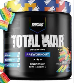 RedCon1 Total War pre workout- Rainbow Candy