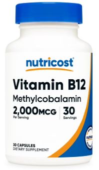 Vitamin B12 2000mcg 30cap