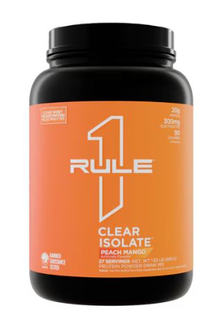 Rule 1 Clear Isolate Peach Mango