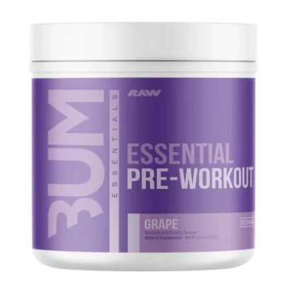 Raw CBUM Essential Pre Workout Grape