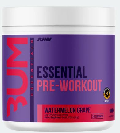 Raw CBUM Essential Pre Workout - Watermelon Grape
