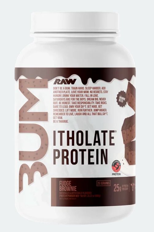 Raw CBUM Itholate protein, Fudge brownie