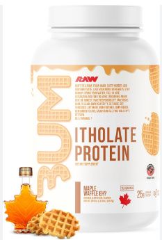 Raw CBUM Itholate protein, Maple waffle