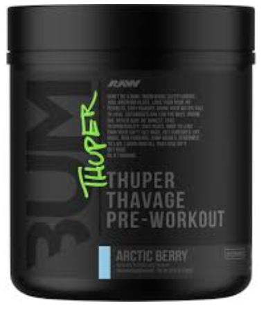 Raw CBUM Thuper Thavage Pre Workout