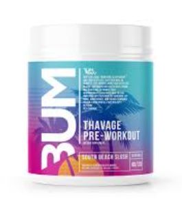 Raw CBUM THAVAGE Pre Workout South Beach Slush