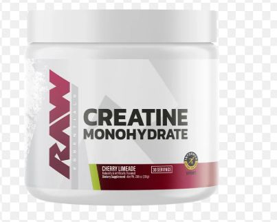 Raw creatine Monohydrate, Flavored