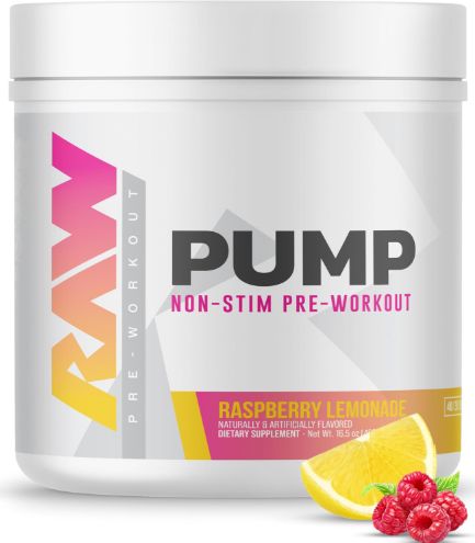 Raw pump non Stim Pre workout