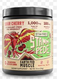 Stim-free sour cherry pre workout