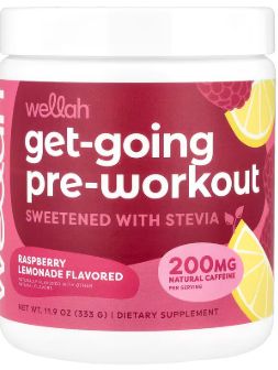 Wellah Get-Going Pre-Workout Raspberry Lemonade