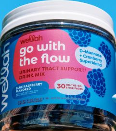 Wellah go with the flow  Blue raspberry