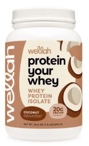 Wellah protein whey coconut