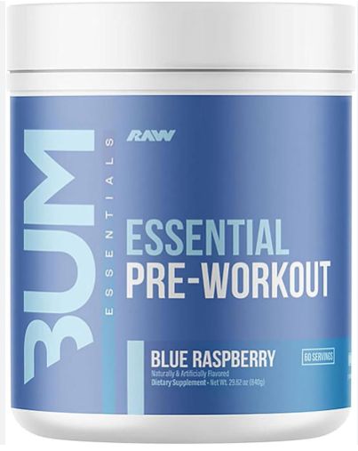 Raw CBUM THAVAGE Pre Workout, Flavor: Blue Rathberry/Framboise Bleue