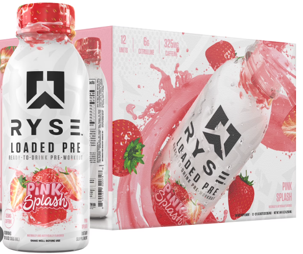 RYS CORE LD PRE 12/12oz - PINK SPLASH
