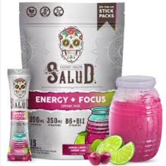 Salud energy + focus Cherry Lime