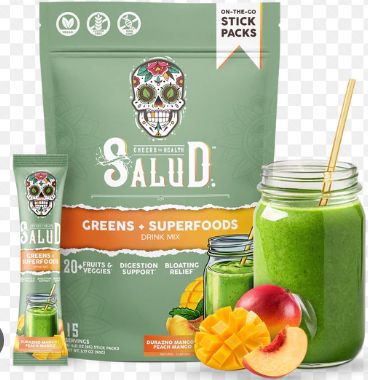 Salud Greens + Superfood Peach Mango