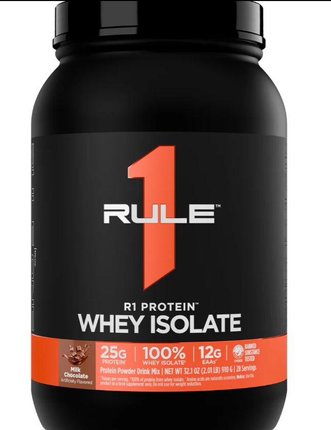 Rule 1 Whey Isolate Protein, Flavor: Milk Chocolate