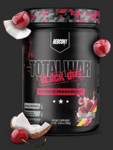 RedCon1 Total War Black Ops Extreme pre workout- Tigers Blood