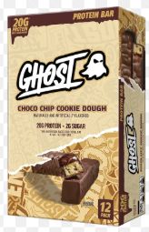 Ghost protein bars, Flavor: Choco chip cookie dough